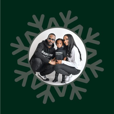 Jingle All The Way Snowflake Bamboo Ornament